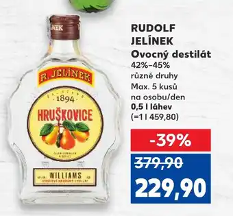 Kaufland RUDOLF JELÍNEK Ovocný destilát nabídka