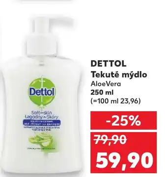 Kaufland DETTOL Tekuté mýdlo Aloe Vera nabídka