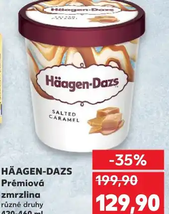 Kaufland HÄAGEN-DAZS Prémiová zmrzlina nabídka