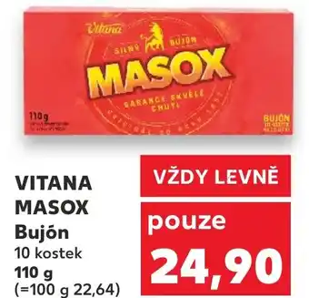 Kaufland VITANA MASOX Bujón 10 kostek nabídka