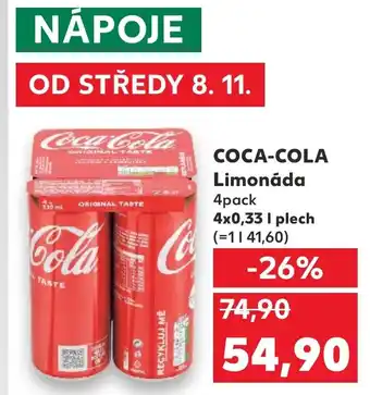 Kaufland COCA-COLA Limonáda nabídka