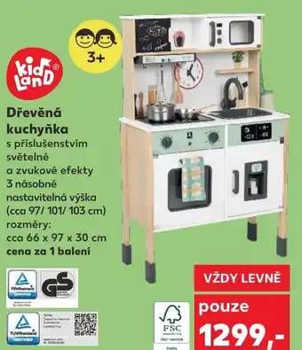 Dřevěná kuchyňka