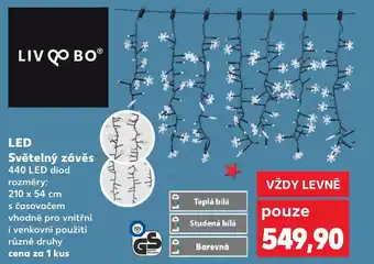 Kaufland LED Světelný závěs nabídka