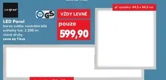 Kaufland LED Panel nabídka