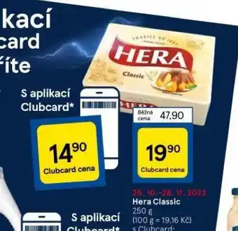 Tesco Hera classic nabídka