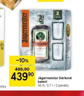 Tesco Jägermeister dárkové balení nabídka
