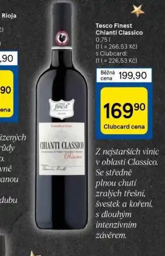 Tesco Tesco finest chianti classico nabídka