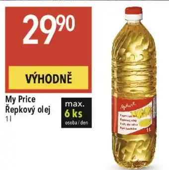 Globus My Price Řepkový olej nabídka