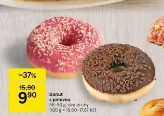 Tesco Donut s polevou nabídka
