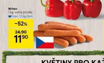 Tesco Mrkev nabídka