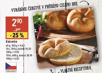 Globus Kaiserka nabídka