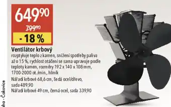 Globus Ventilátor krbový nabídka