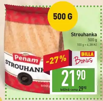 Billa Strouhanka nabídka