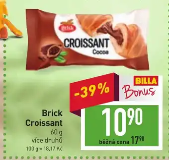 Billa Brick Croissant nabídka