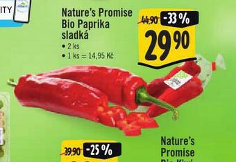 Jip Bio paprika sladká nabídka