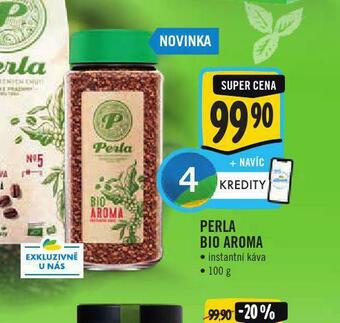Jip Perla bio aroma instantní káva nabídka
