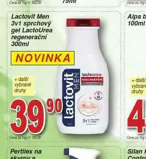 Lidl Lactovit men sprchový gel nabídka