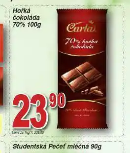 Lidl Hořká čokoláda 70% nabídka
