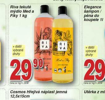Lidl Riva tekuté mýdlo nabídka