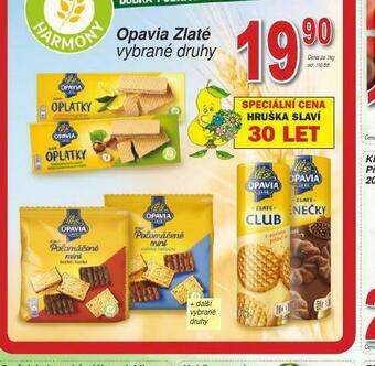 Lidl Opavia zlaté nabídka