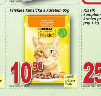 Lidl Friskies kapsičky pro kočky nabídka