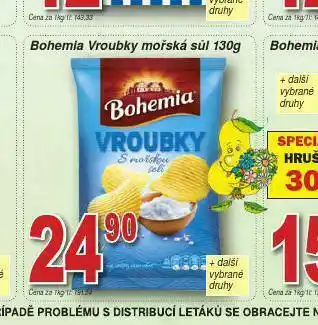 Lidl Bohemia vroubky mořská sůl nabídka