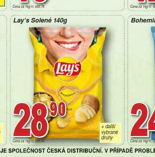 Lidl Lay´ s solené nabídka