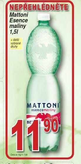 Lidl Mattoni essence maliny nabídka