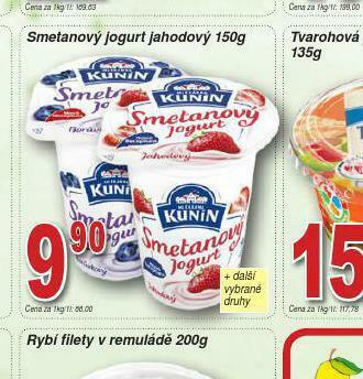 Lidl Smetanový jogurt jahodový nabídka