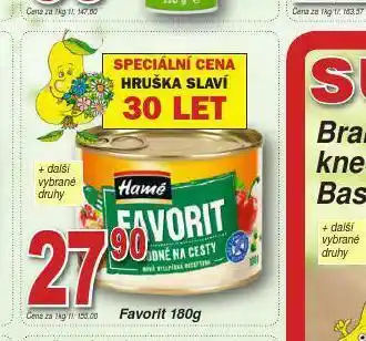 Lidl Favorit hamé nabídka