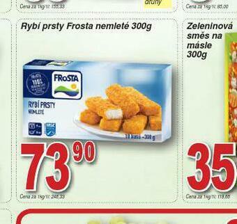 Lidl Rybí prsty frosta nabídka
