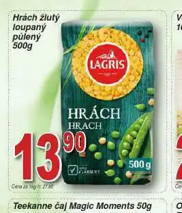 Lidl Hrách žlutý loupaný půlený nabídka