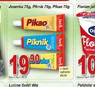 Hruška Jesenka, piknik, pikao nabídka