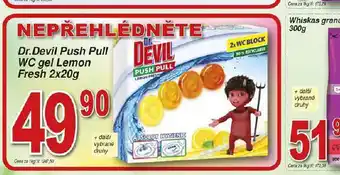 Hruška Dr. devil wc gel nabídka