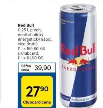 Tesco Red bull nabídka