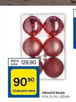 Tesco Vánoční koule nabídka