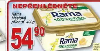 Hruška Rama máslová příchuť nabídka