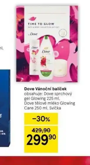 Tesco Dove vánoční balíček nabídka