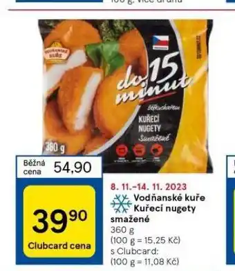 Tesco Kuřecí nugety smažené nabídka