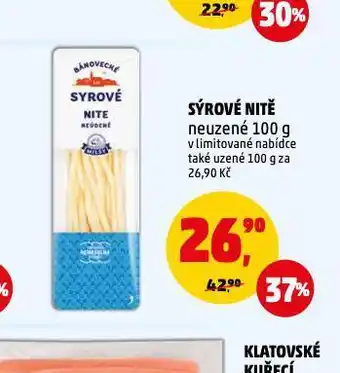 Penny Market Sýrové nitě nabídka
