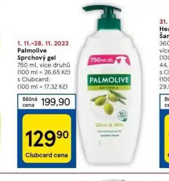 Tesco Palmolive sprchový gel nabídka