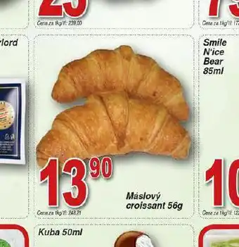 Hruška Máslový croissant nabídka