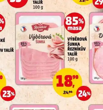 Penny Market Výběrová šunka nabídka