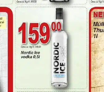 Hruška Nordic ice vodka nabídka