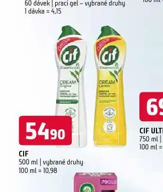 Terno Cif nabídka
