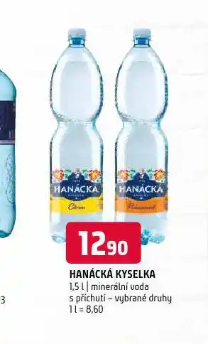 Terno Hanácká kyselka nabídka