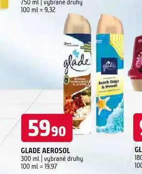 Terno Glade aerosol nabídka