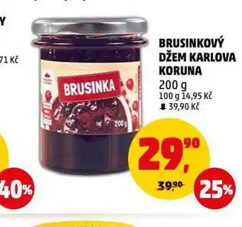 Penny Market Brusinkový džem nabídka