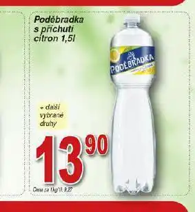 Hruška Poděbradka s příchutí citron nabídka