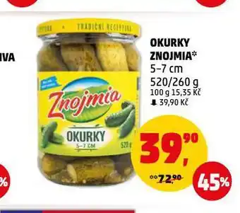 Penny Market Okurky znojmia nabídka